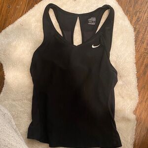 Nike Black Racerback Tank Top